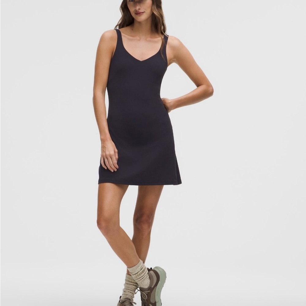 Lululemon Athletica Black Mini Dress